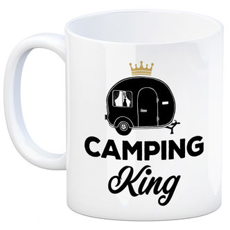 Kaffeebecher Wohnwagen Kaffeetasse Tasse Wohnmobil Zelt Natur Camping King