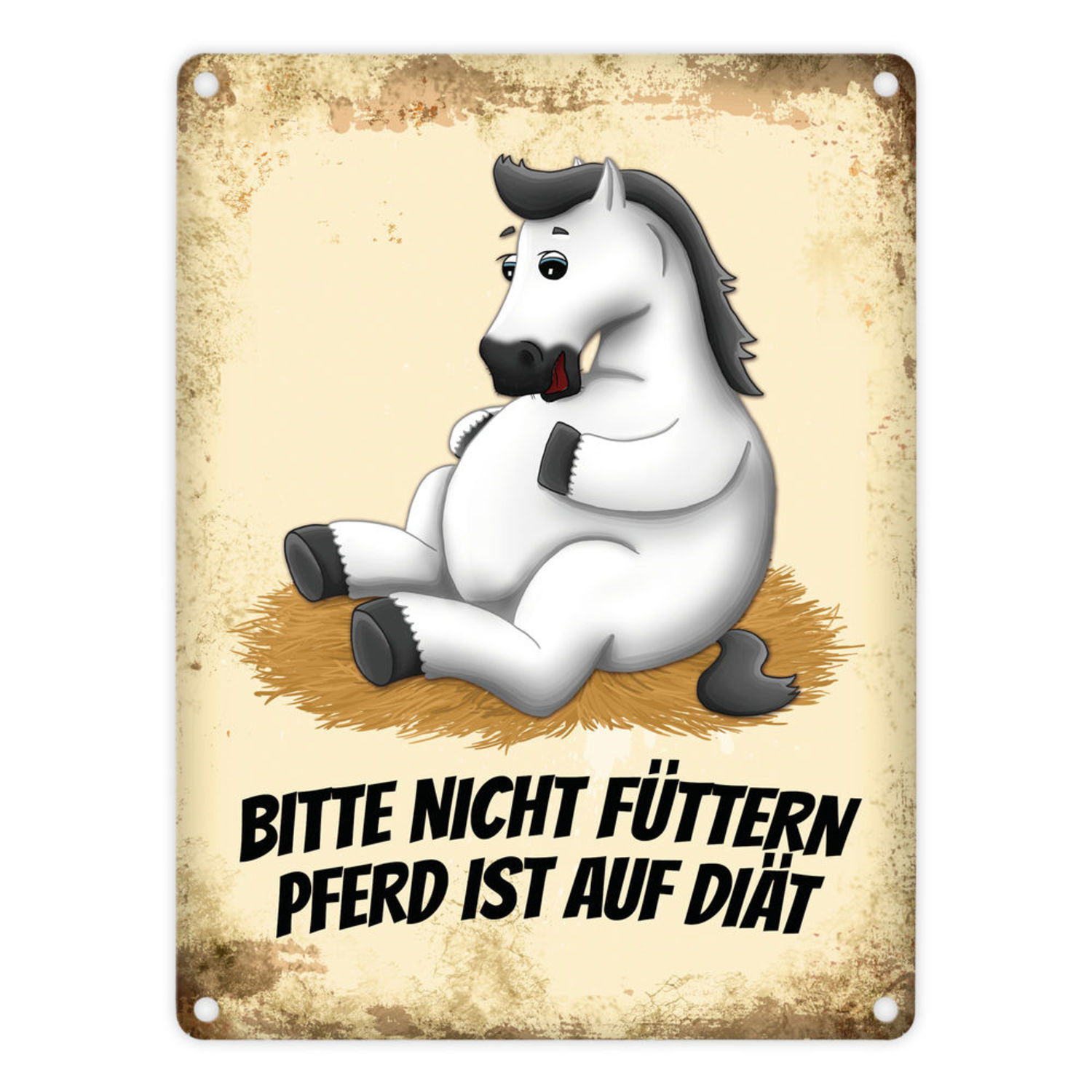*Bitte nicht füttern* Pferde Pony Koppelschild Schild Metallschild Box Pferd *Bitte nicht füttern* Pferde Pony Koppelschild Schild Metallschild Box Pferd
