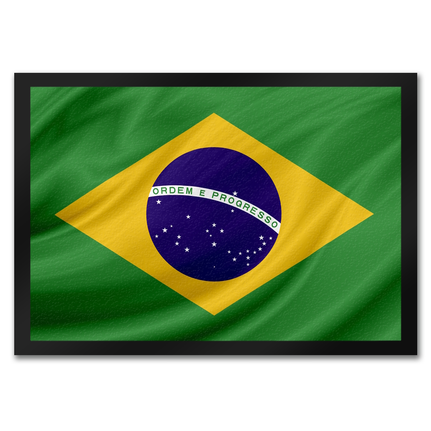 Brasilien Fahne und Flagge Fussmatte Fanartikel Fußmatte Fussmatte Türmatte
