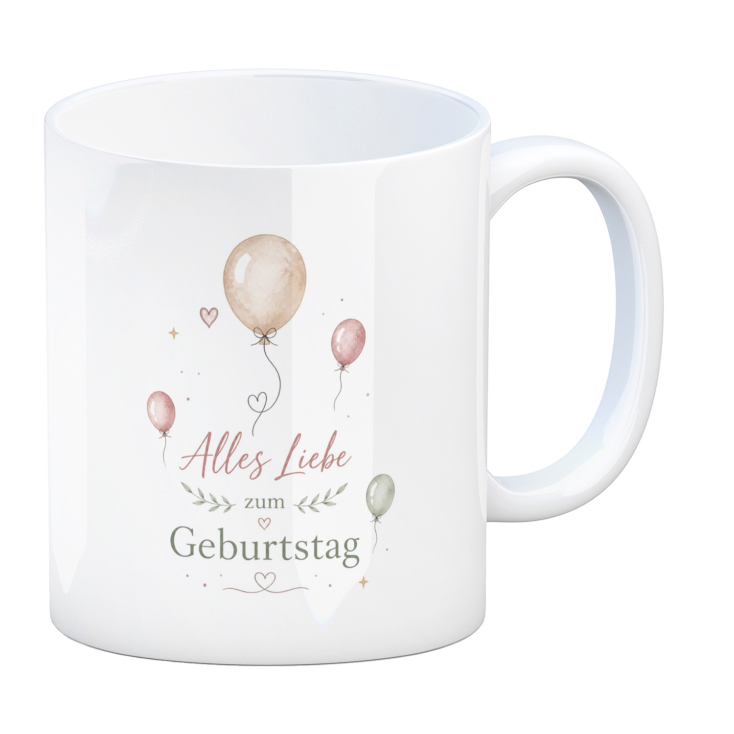 Kaffeebecher Alles Liebe zum Geburtstag - Ballons Tasse