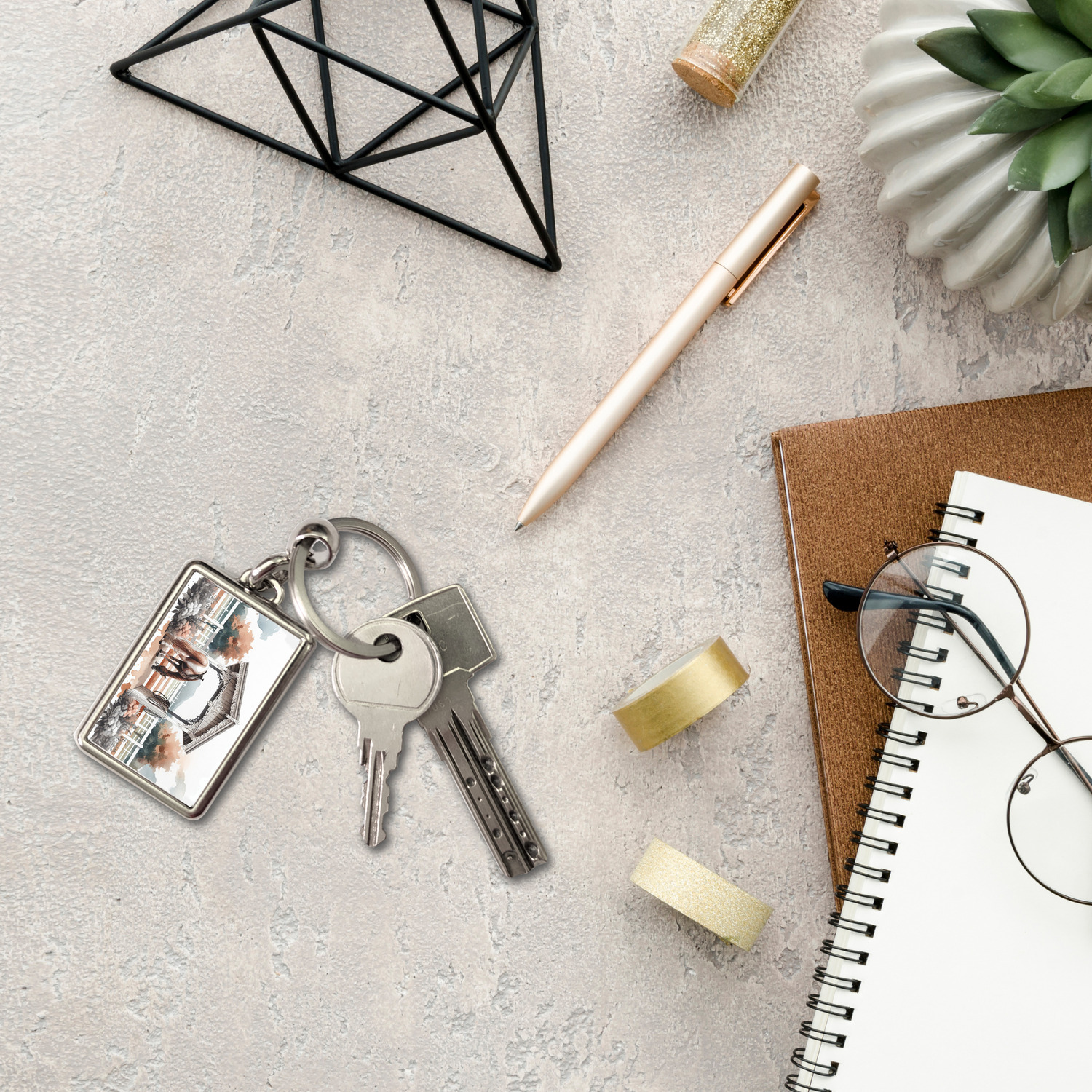 Geschecktes Westernpferd Schlüsselanhänger - Bild 14 von 24