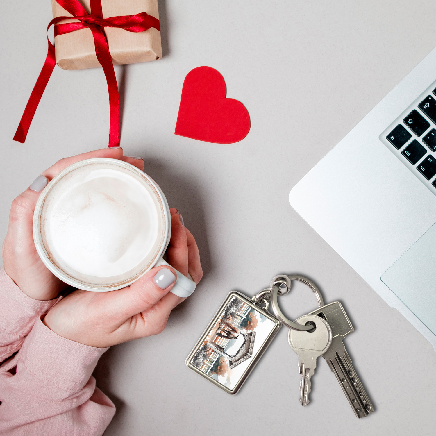 Geschecktes Westernpferd Schlüsselanhänger - Bild 16 von 24