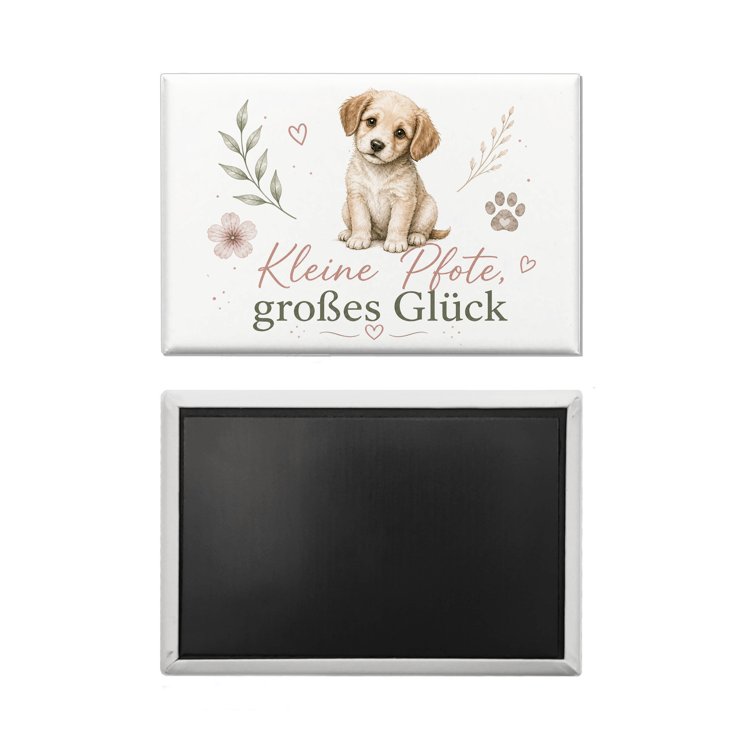Souvenir Magnet Kleine Pfote - Dekomagnet mit Spruchmotiv – Ansicht 2