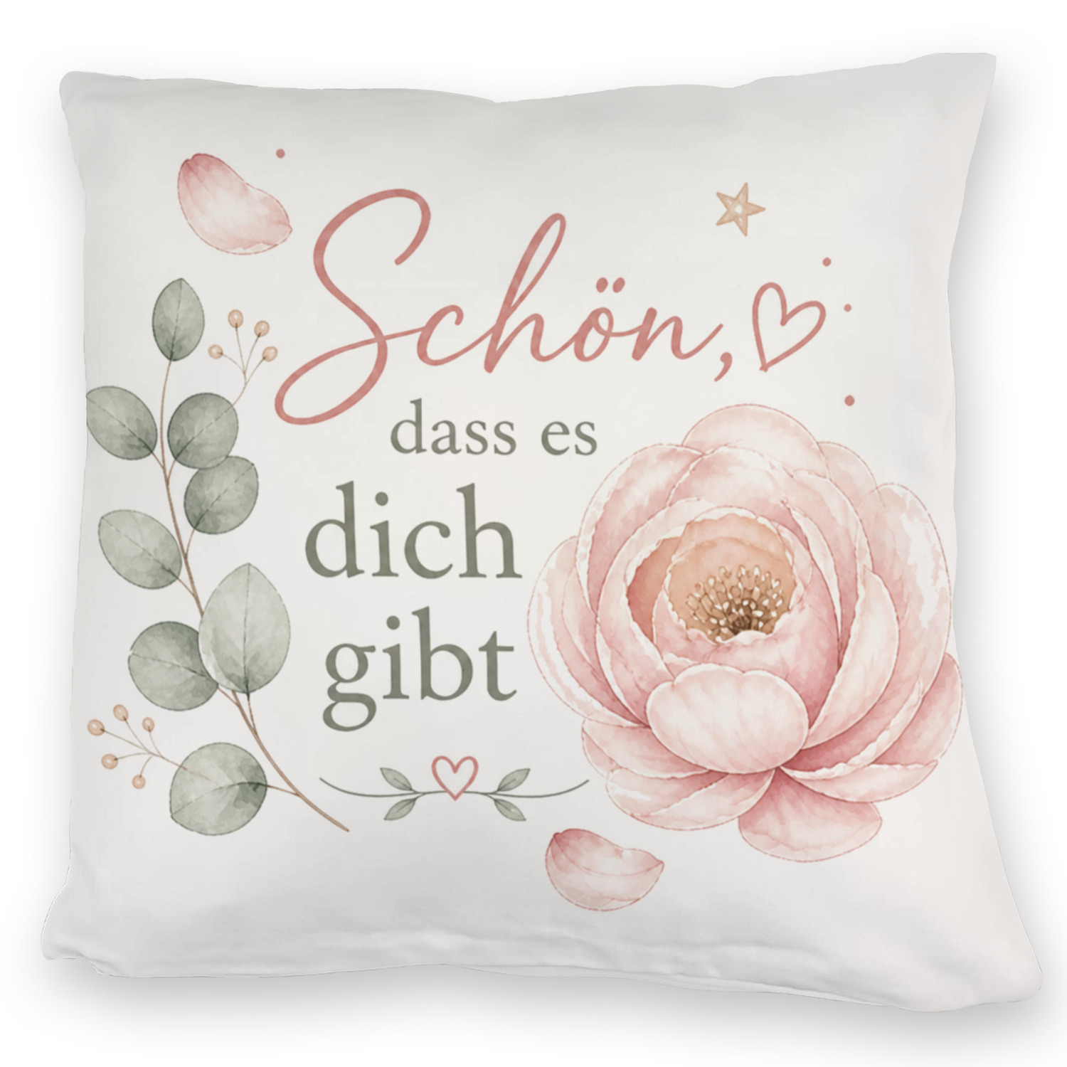 Kuschelkissen Schön - Sofakissen in sanften Pastellfarben