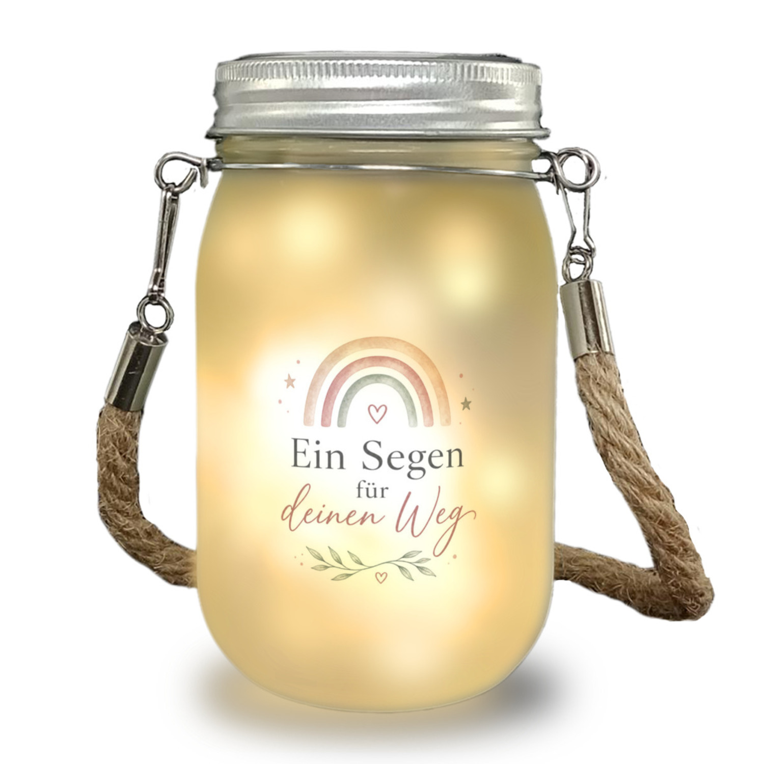 Solarlicht Ein Segen für deinen Weg - Deko Leuchte zum Aufhängen