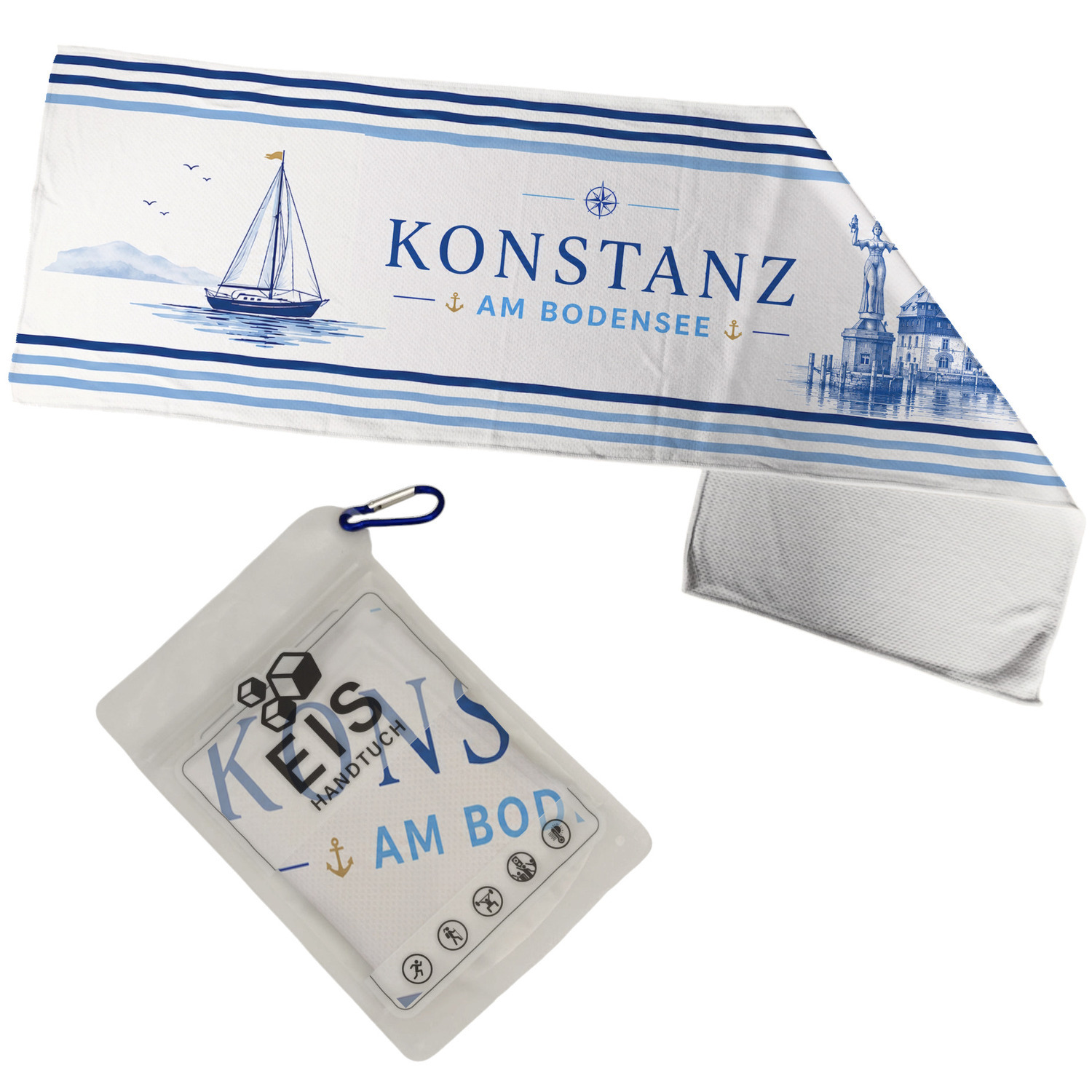 Konstanz am Bodensee Eishandtuch