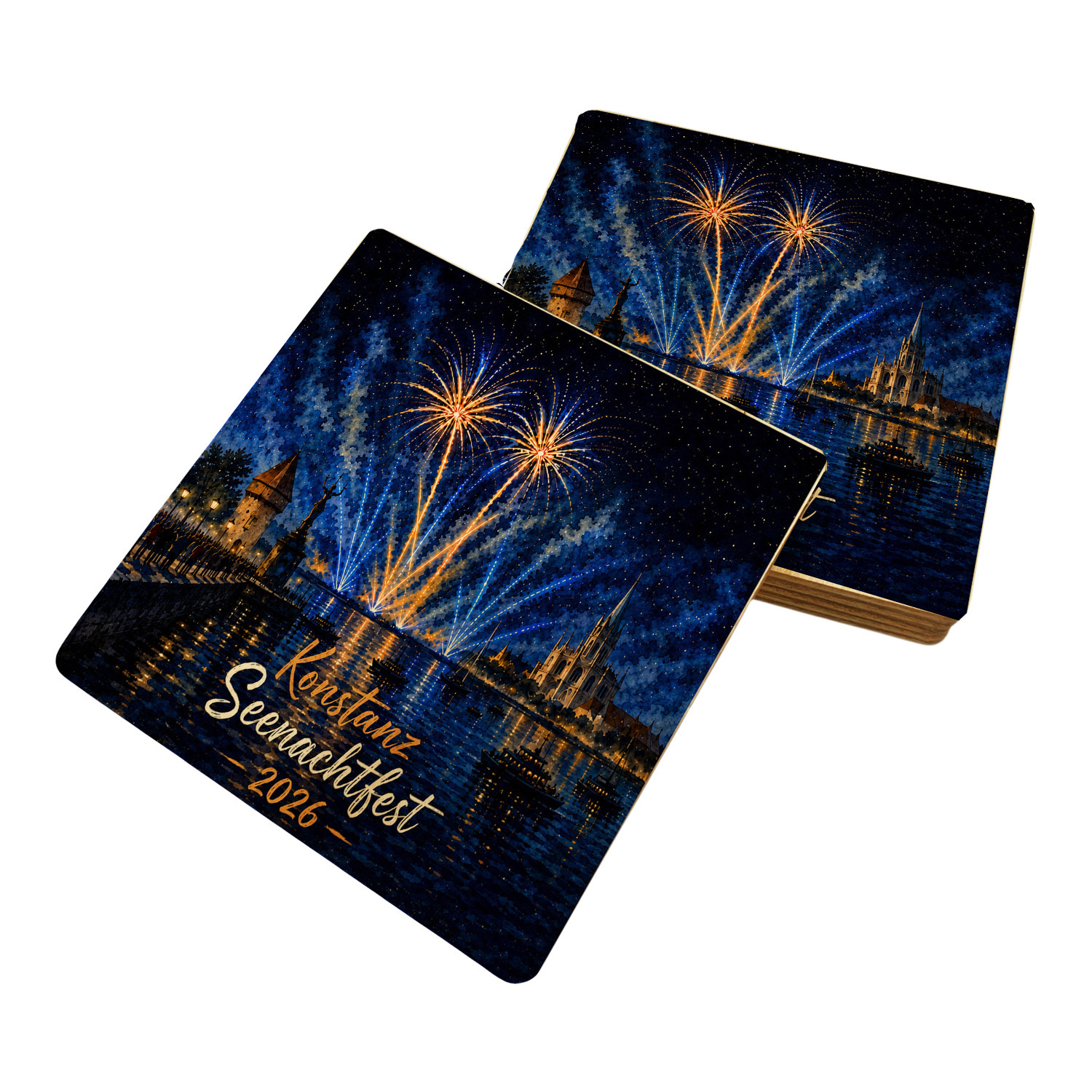 Seenachtfest 2026 Untersetzer 6er Set – Ansicht 2