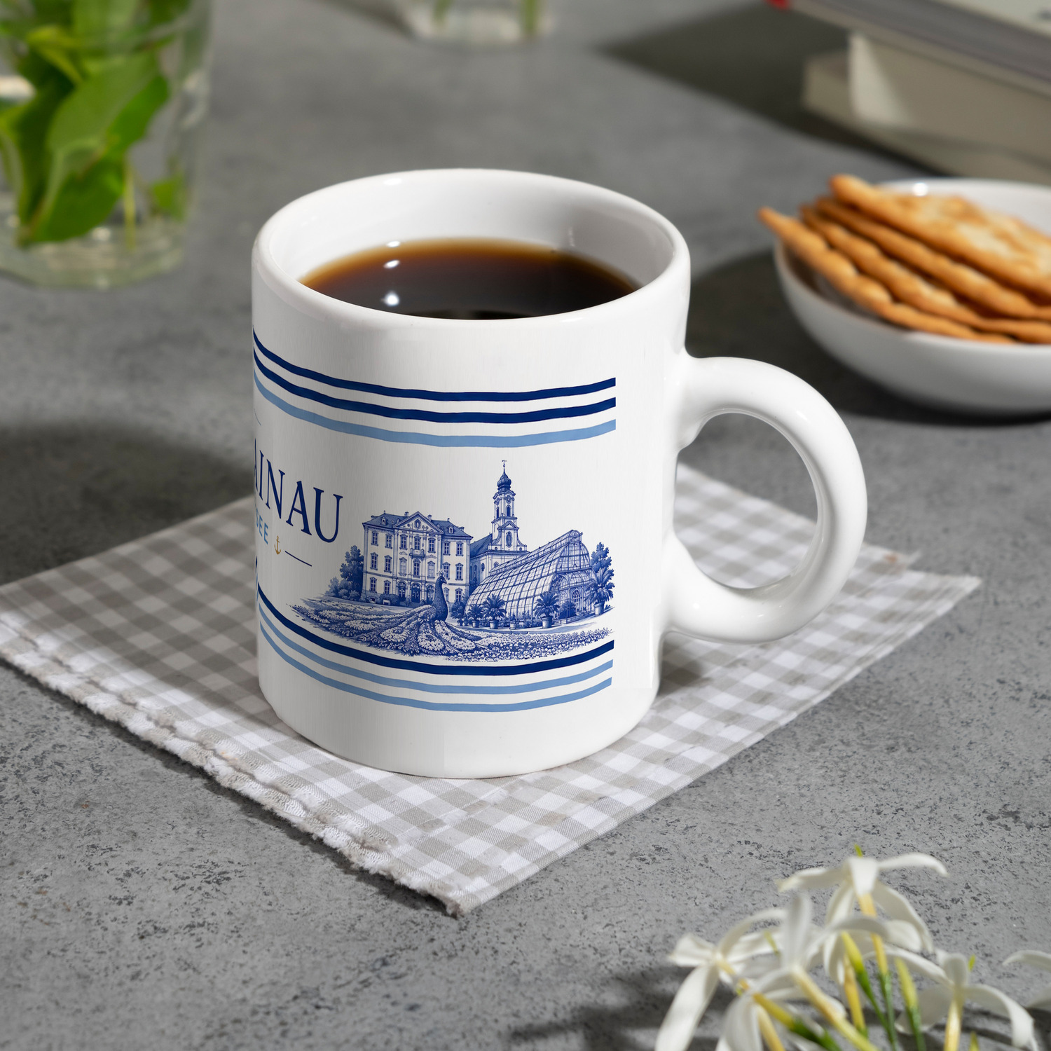 Insel Mainau am Bodensee Kaffeebecher – Ansicht 8