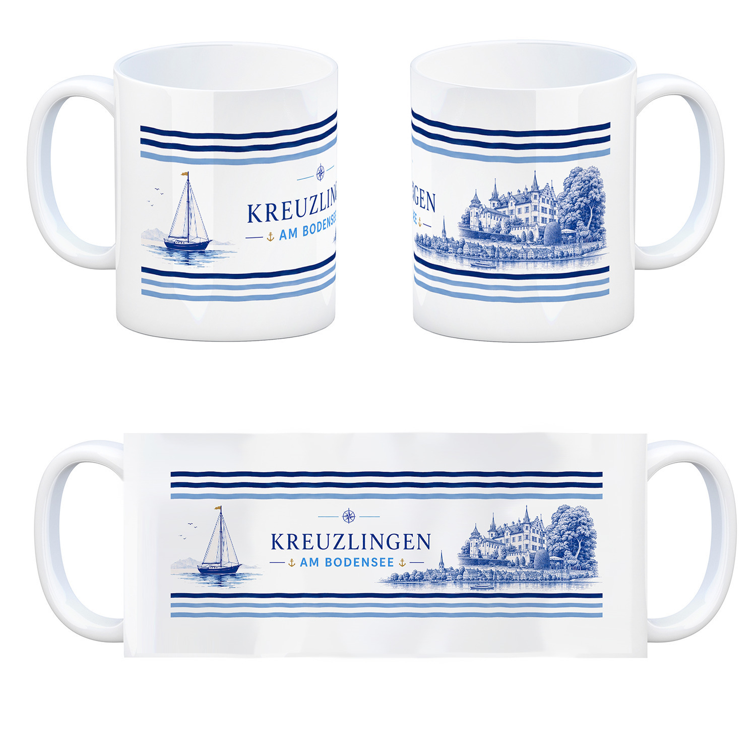 Kreuzlingen am Bodensee Kaffeebecher – Ansicht 4