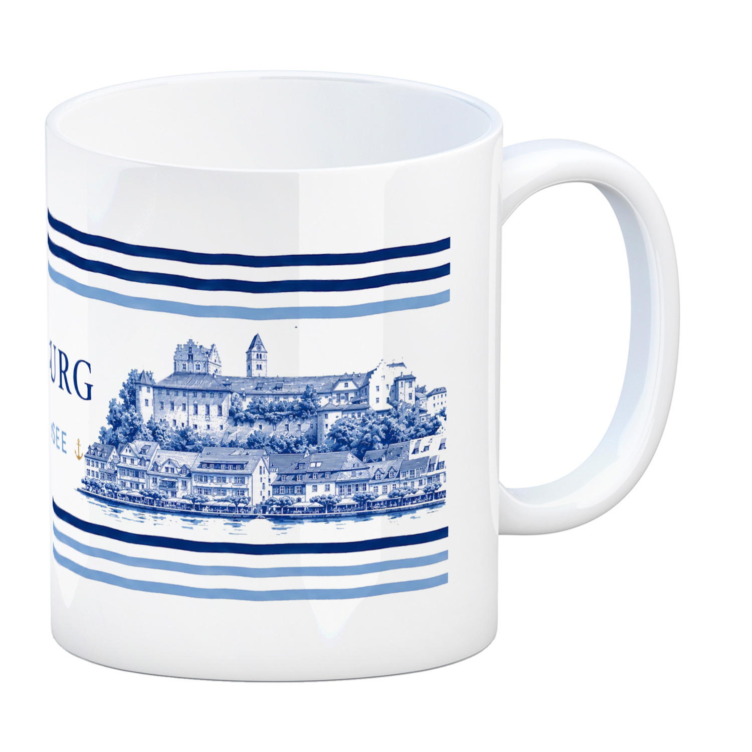 Meersburg am Bodensee Kaffeebecher