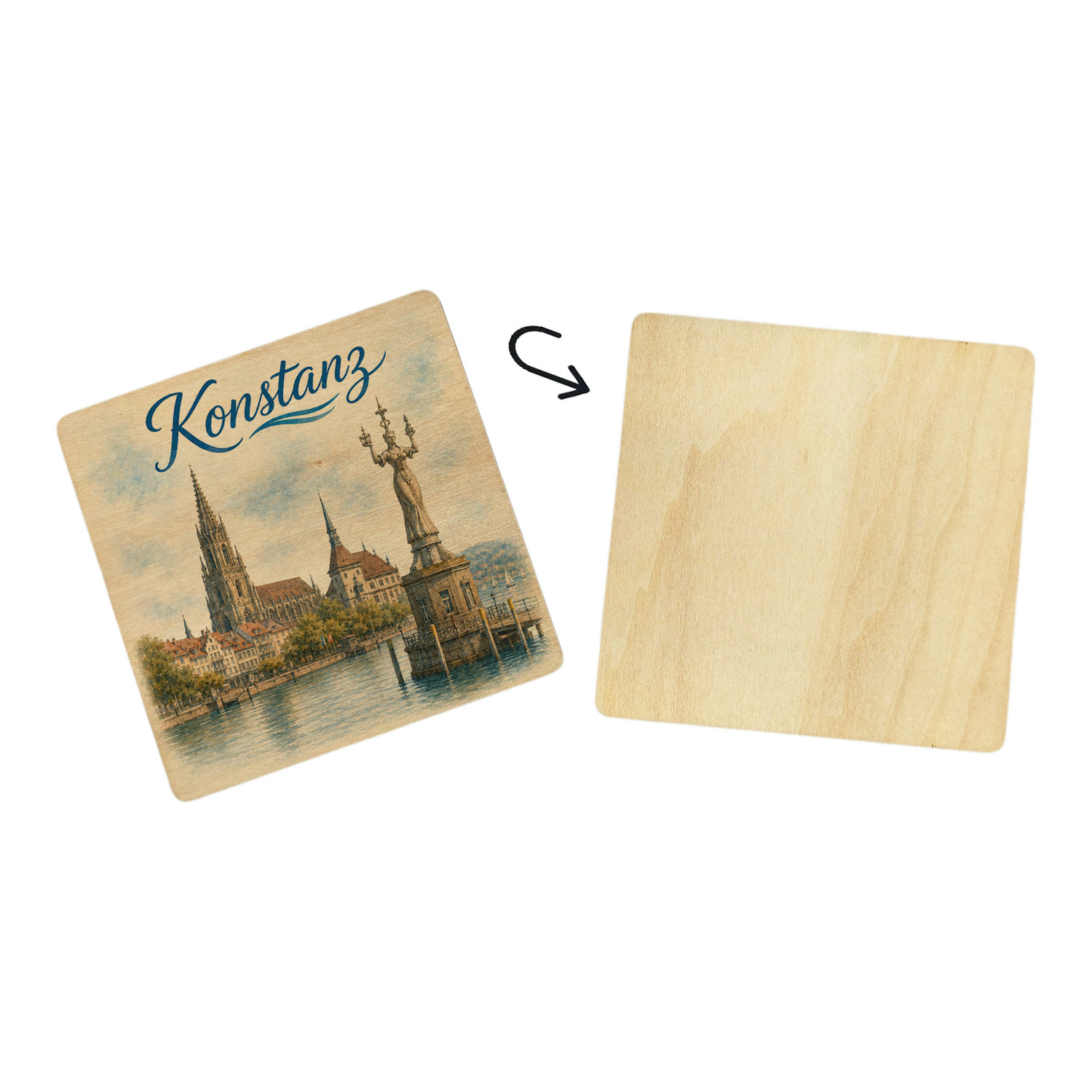 Konstanz Untersetzer 6er Set – Ansicht 3