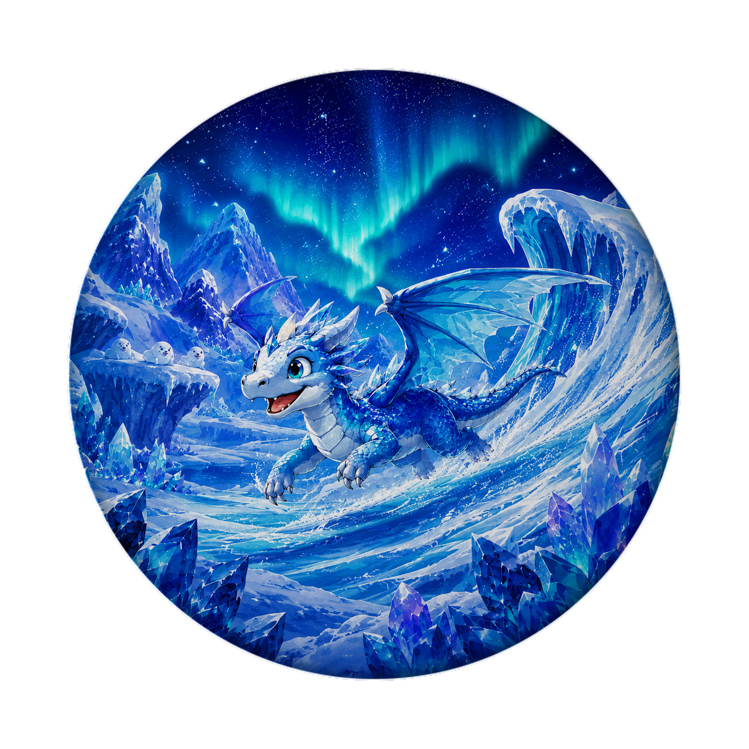 Drache Souvenir Magnet
