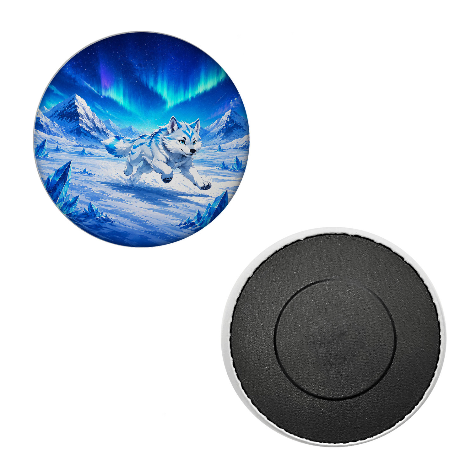 Polarfuchs Souvenir Magnet – Ansicht 2