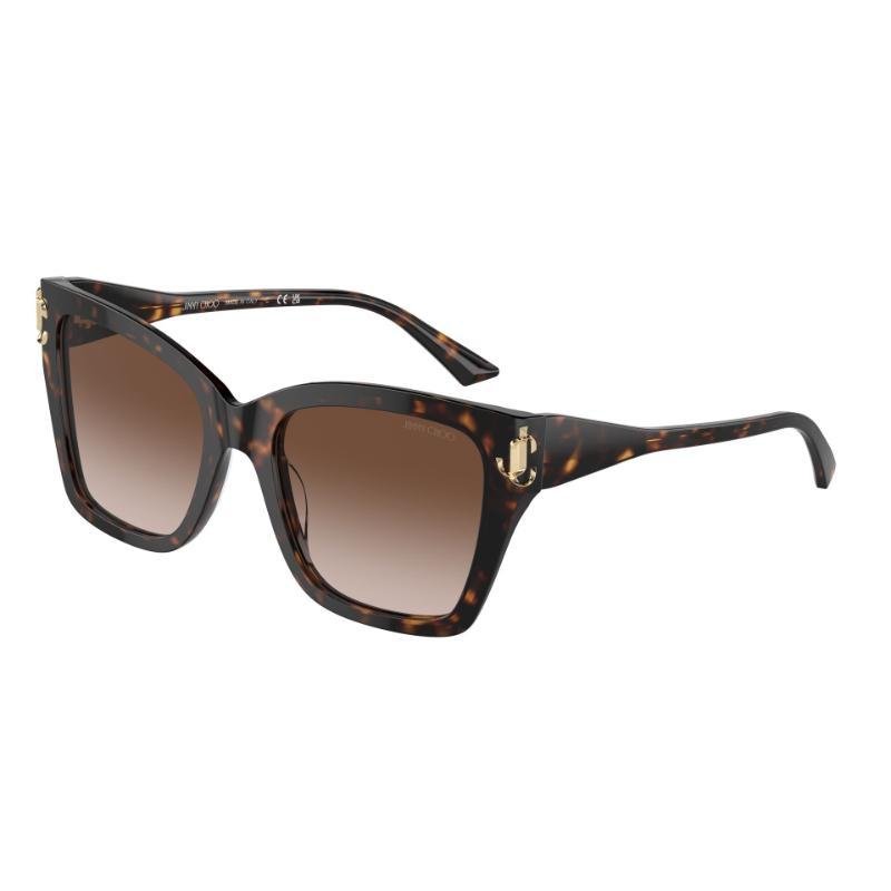 Jimmy Choo JC5012 montura Habana lentes marrones degradadas