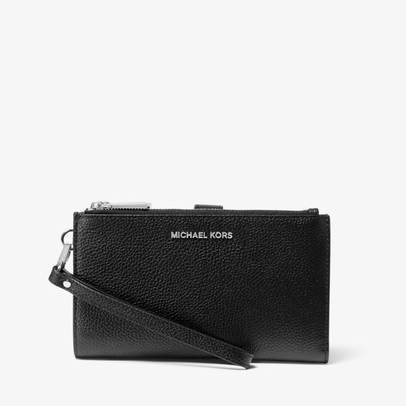 Michael Kors Cartera para smartphone Adele Jet Set de piel - Negro