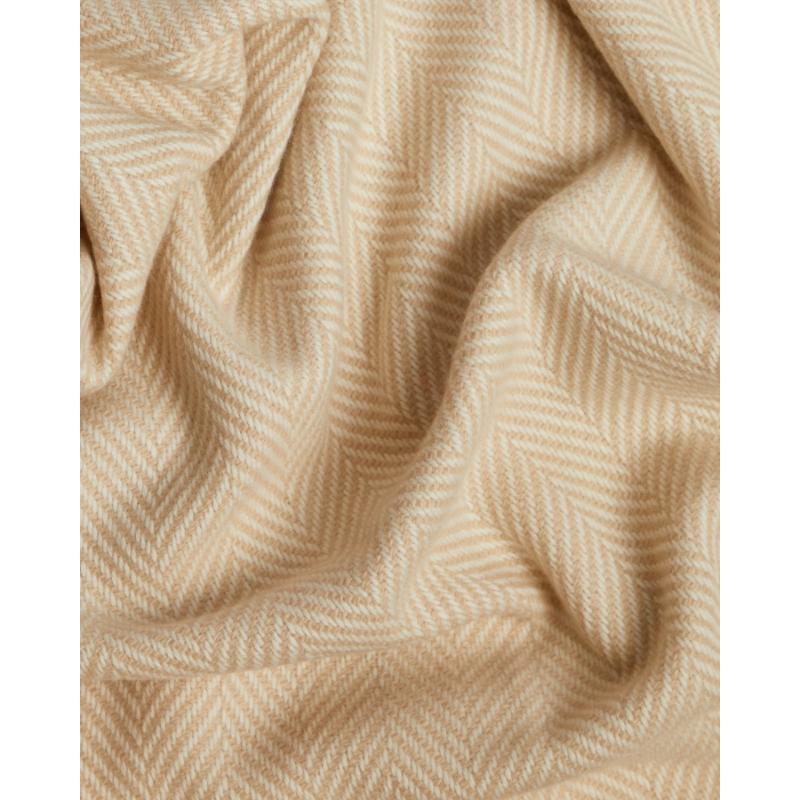 Foxford Keem Bay Manta de cachemira y lana de cordero