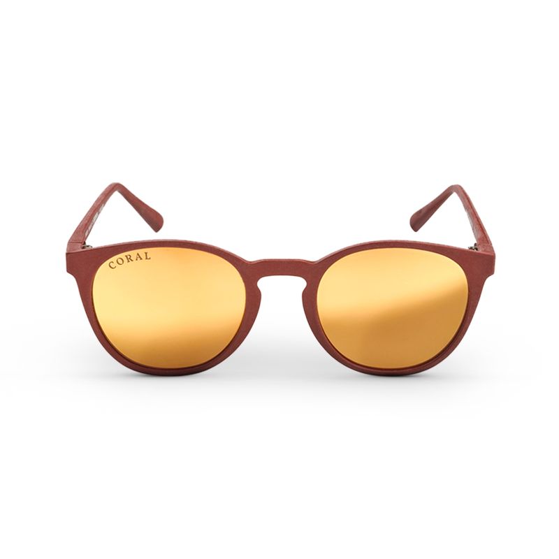 Coral Eyewear Albacore polarizadas con espejo marrón/dorado