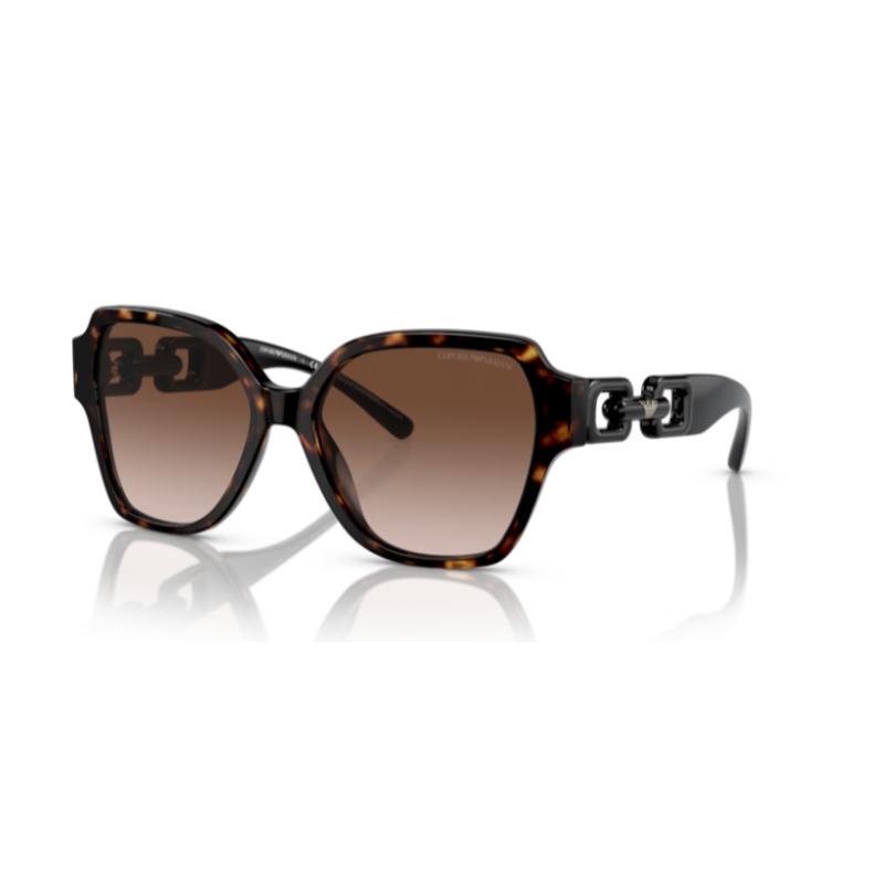 Emporio Armani Marco Havana brillante con lente marrón degradado