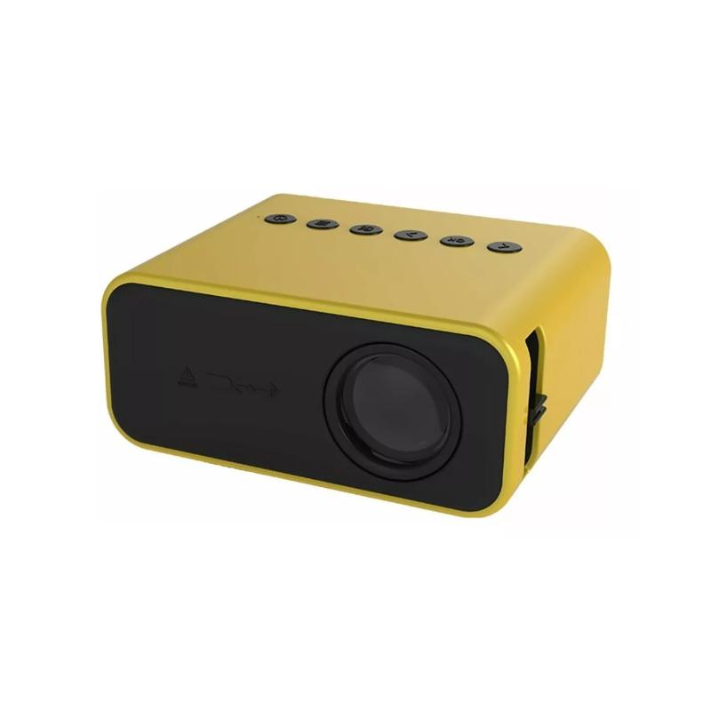 Mini Proyector Led Videos Yt500 Usb Amarillo