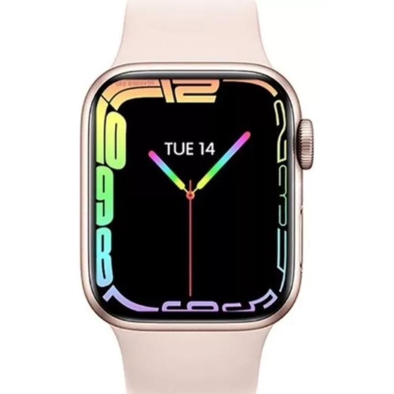 Reloj Inteligente Smartwatch Bluetooth Actividad Cardíaca Deporte Rosada