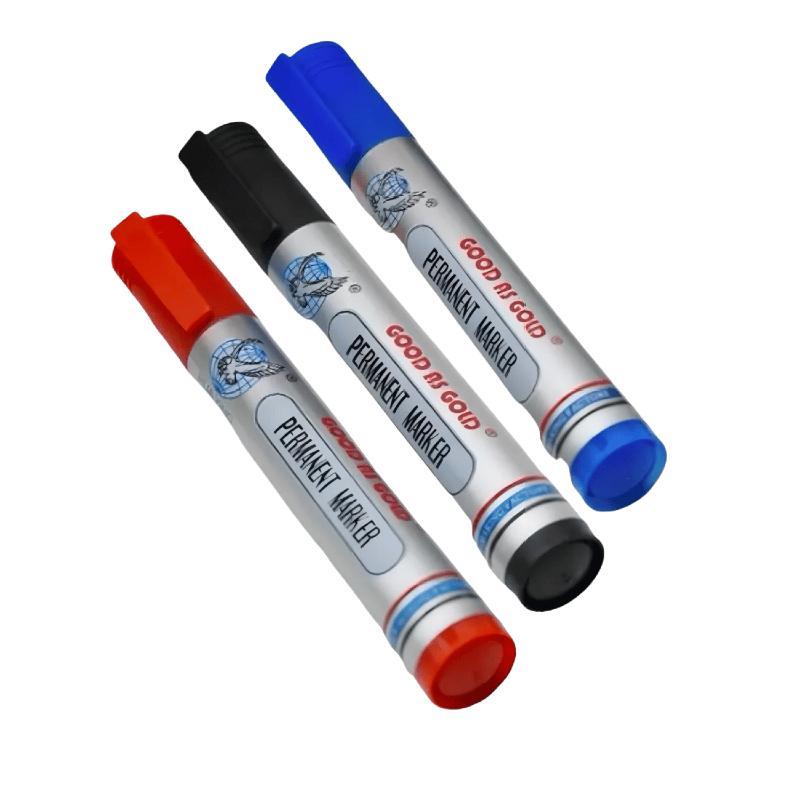 Set 12 Plumones Permanentes Surtidos 13x1,6 cm