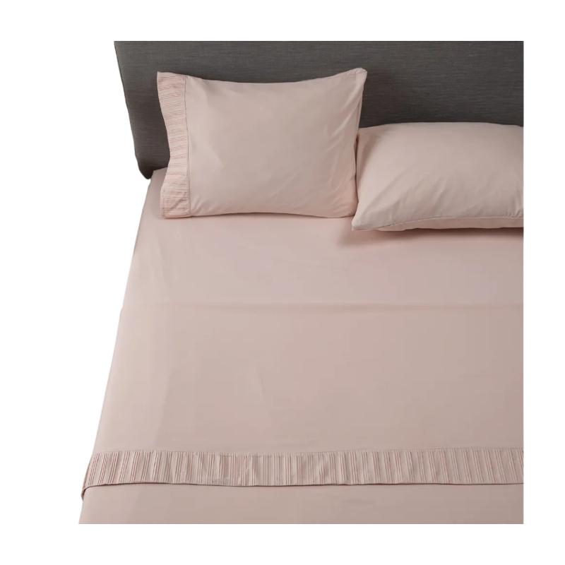 Sabanas Colchón King Microfibra 300 Hilos Rosado