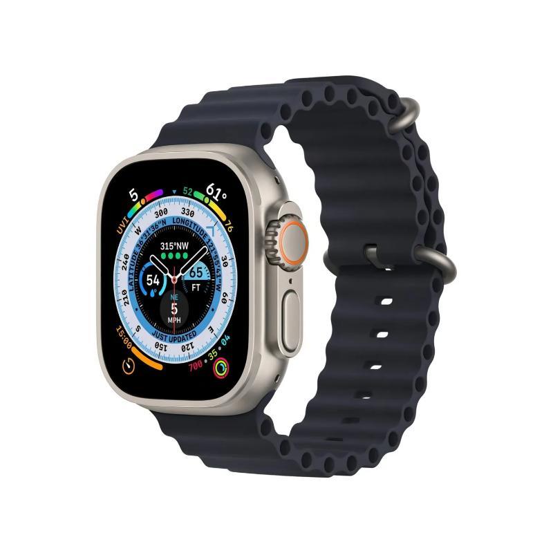 Reloj Inteligente Android iPhone S8 Ultra Pro Max Negro Correa Negra