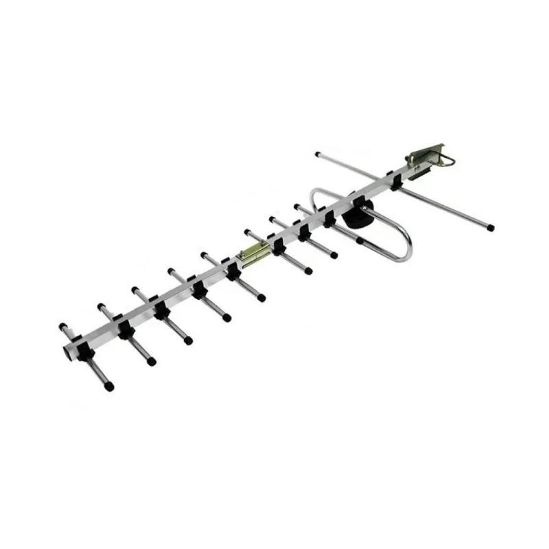 Antena TV HD Exterior Fija 10 Elementos 64x9x36 CM Aluminio