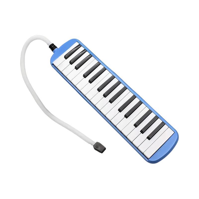 Instrumento Melódica Musical 32 Notas Estuche Mas Boquilla Azul