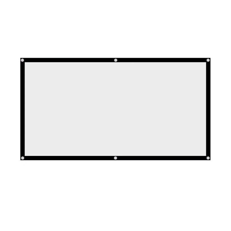 Pantalla Telón Gigante 120" 150x265 CM Blanco