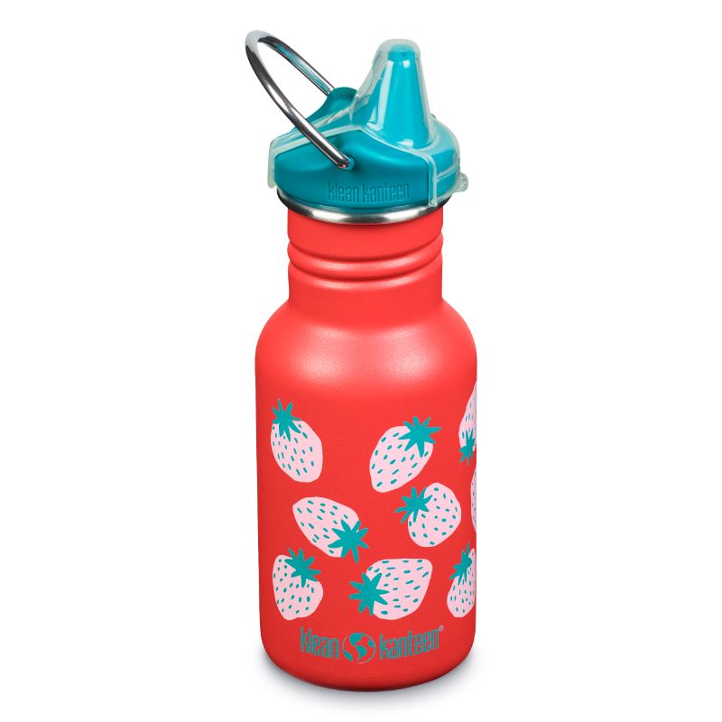 Klean Kanteen Kid Kanteen CORAL FRESAS Vaso para sorber 355ml