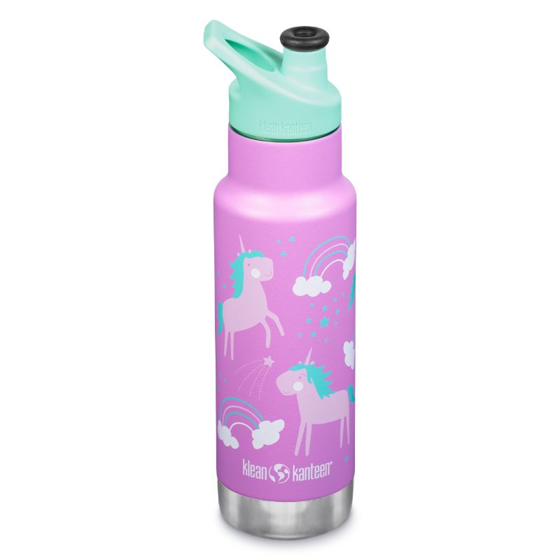 Klean Kanteen Botella deportiva Kid Kanteen UNICORNIOS de 355 ml