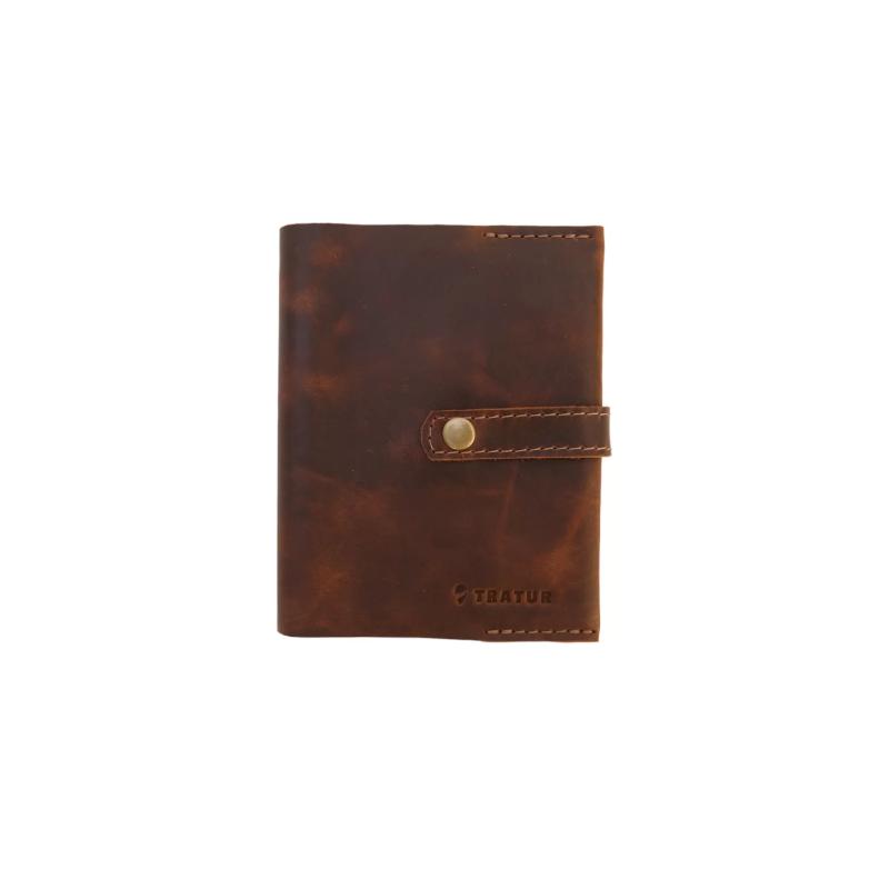 Tratur Cuaderno de Cuero Pequeño