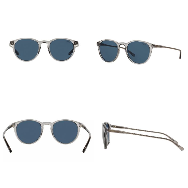 Polo By Ralph Lauren PH4110 Gris brillante/Azul oscuro