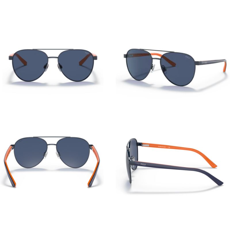 Polo by Ralph Lauren Prep Niños Pilot PP9001 Azul marino brillante/Azul oscuro