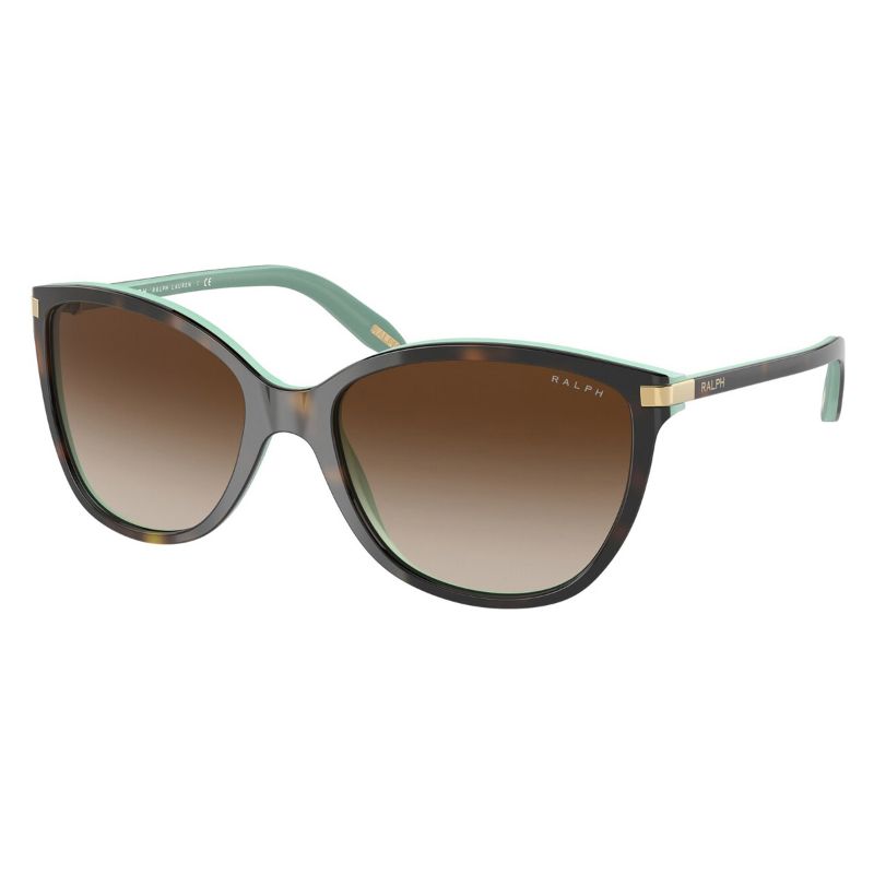 Ralph RA5160 Habana brillante en aguamarina con lente marrón degradado