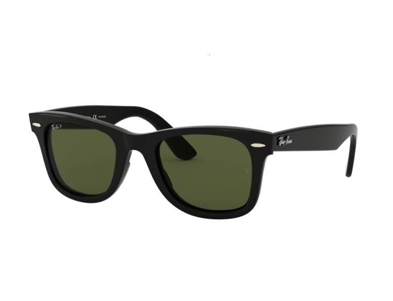 Gafas de sol polarizadas Ray-Ban Wayfarer Ease - Negro
