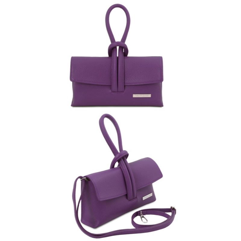 Tuscany Leather TL Bolso de mano Morado