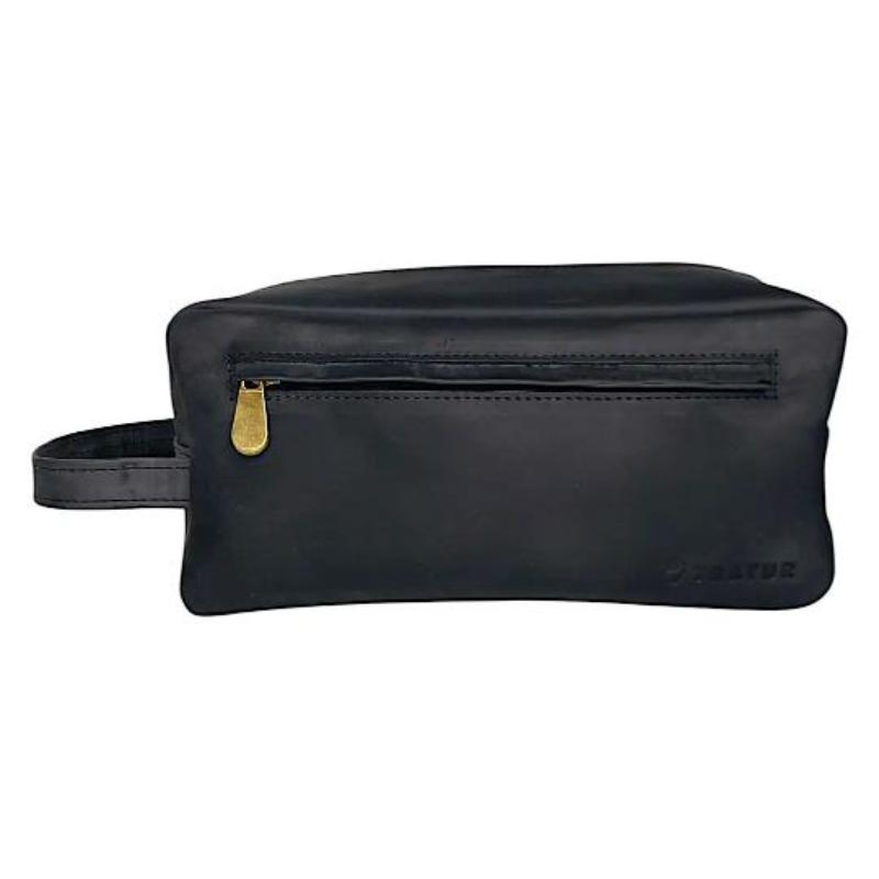 Tratur Neceser de Cuero Negro