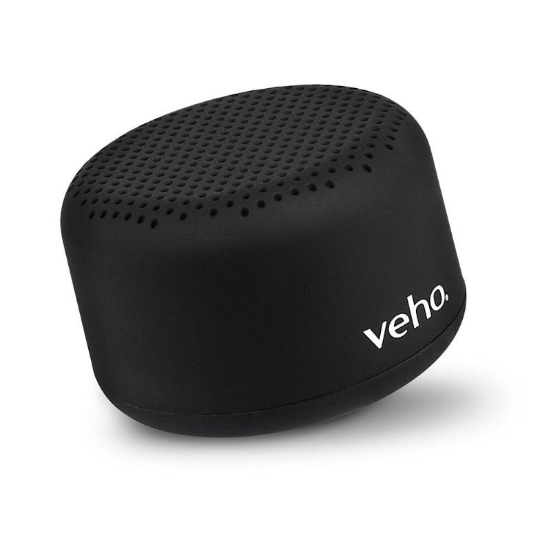 Veho M3 Altavoz Bluetooth inalámbrico portátil recargable de 3 vatios - Negro