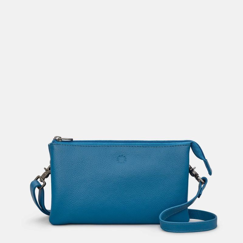 Yoshi Logan Bolso bandolera multiposición Azul Petróleo
