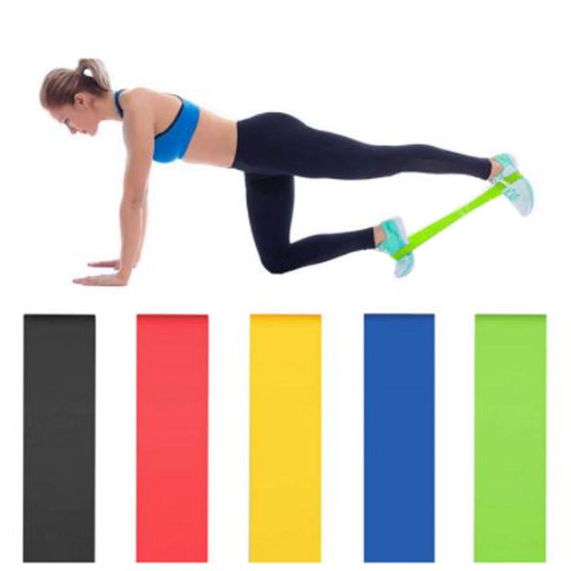 Set De 5 Bandas Elásticas Cintas De Resistencia