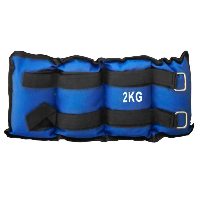 Pesas Deportivas Para Tobillos Y Muñeca 2 KG Azul