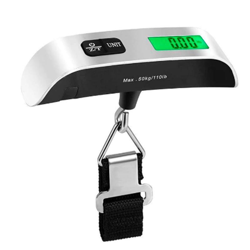 Balanza Digital Mini Para Maletas Y Viajes 50 KG