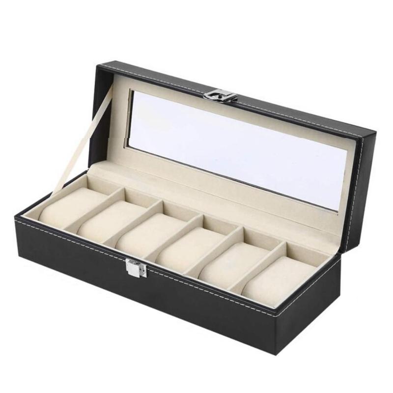 Organizador Reloj Deluxe 6 Relojes