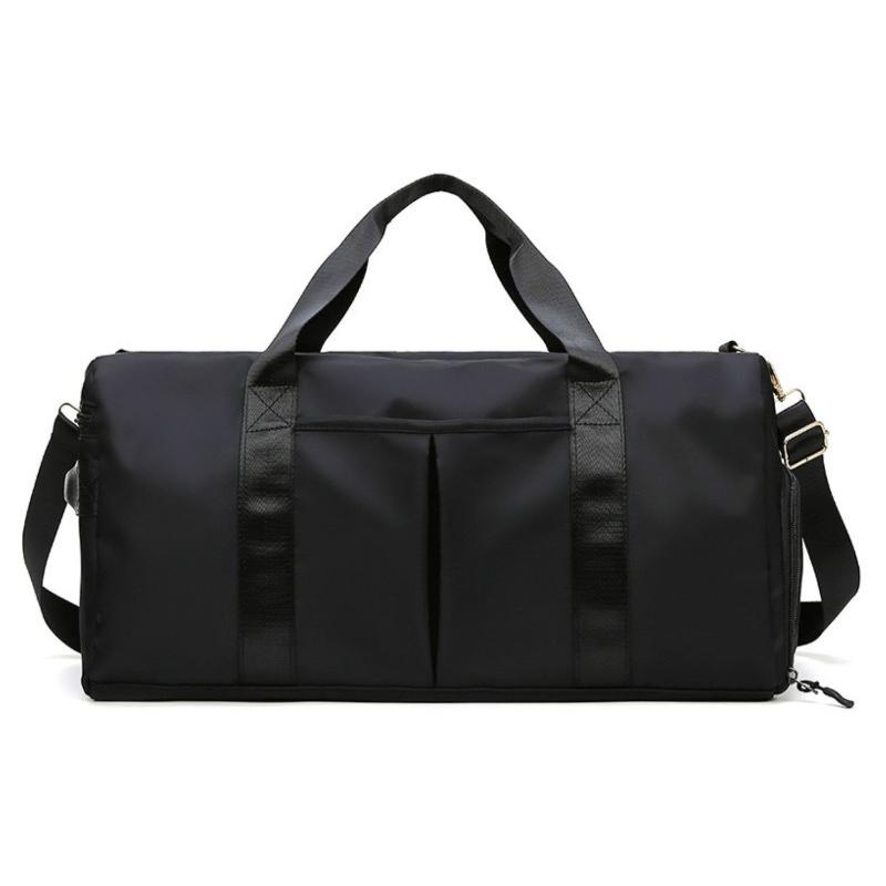 Bolso Duffel Viaje Deportivo Gimnasio Fitness 35L Negro