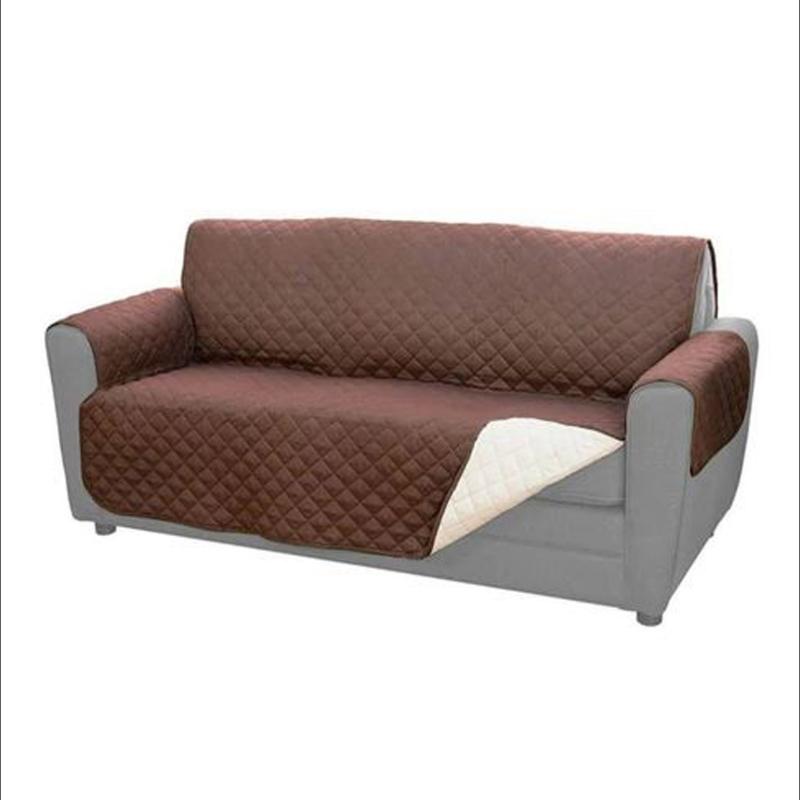 Funda Cobertor Protector Sofá Sillón 3 Cuerpos Café