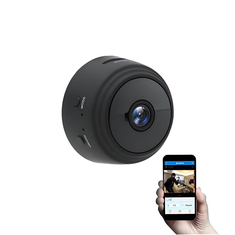 Mini Cámara De Seguridad Wifi Hd Visión Nocturna Recargable