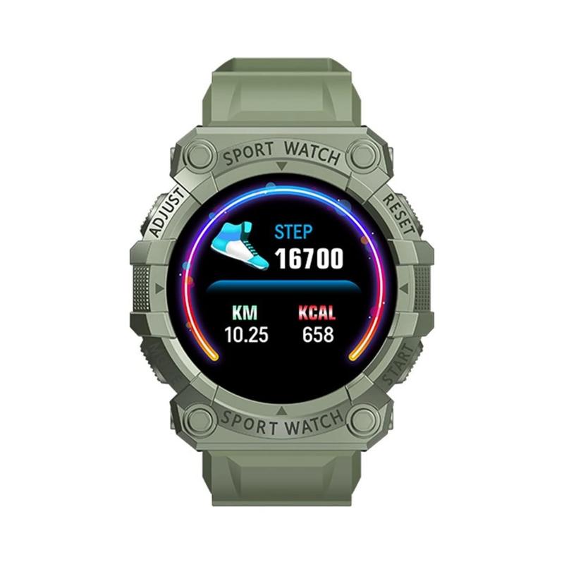 Reloj Smart Band Carga USB Deportivo Verde