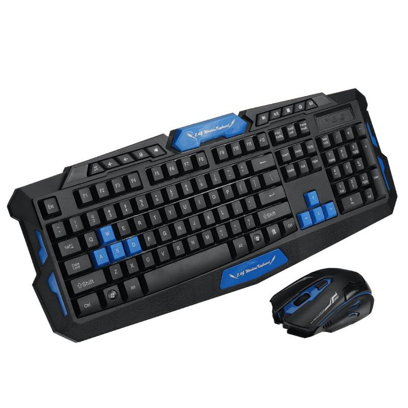 Kit Gamer Teclado + Mouse Inalámbrico HK8100